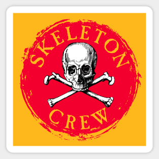 Skeleton Crew Transparent 2 Sticker